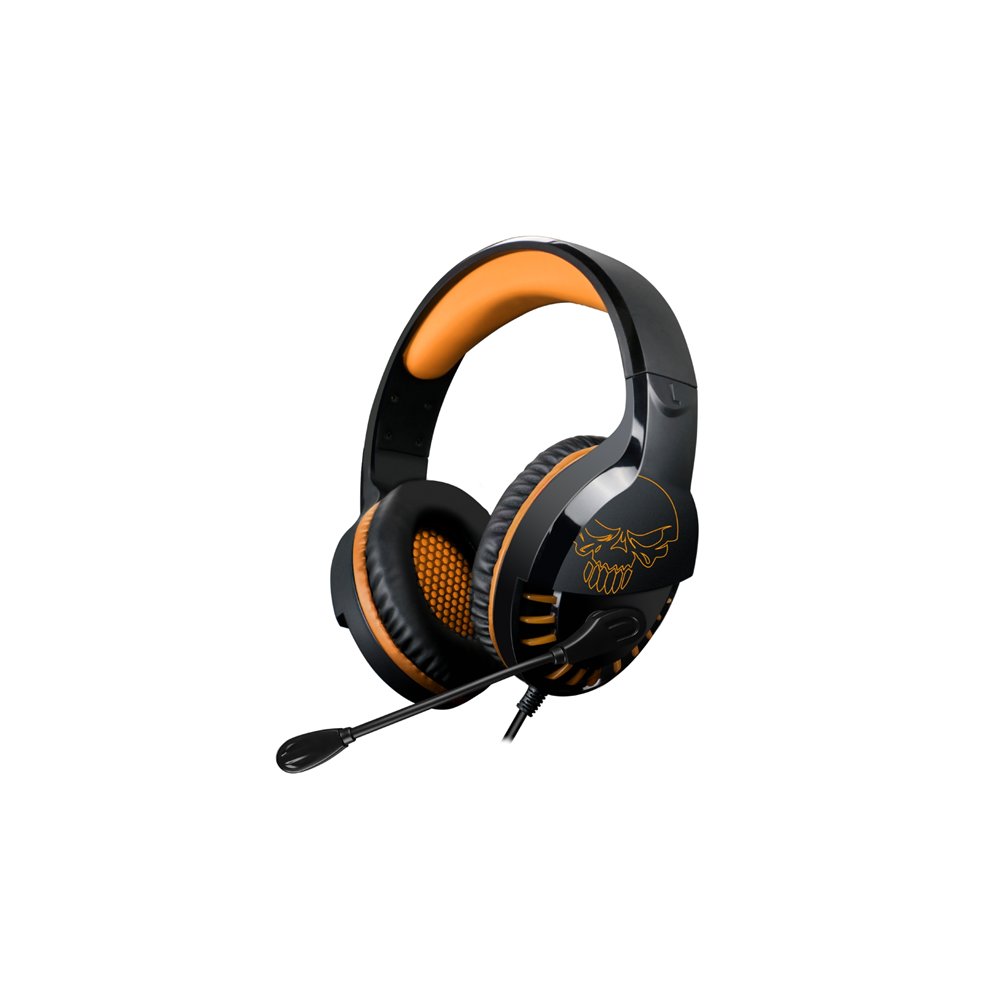 Spirit of gamer pro-h3 auriculares alã¡mbrico diadema juego negro, naranja