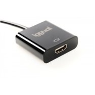 Iggual igg318041 adaptador de cable de vídeo 025 m displayport hdmi negro