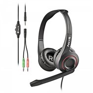 Ngs msx 10 pro auriculares alã¡mbrico diadema juego negro