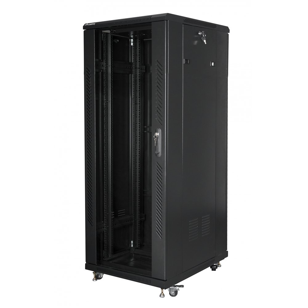 Lanberg ff01-6832-12b armario rack 32u rack o bastidor independiente negro