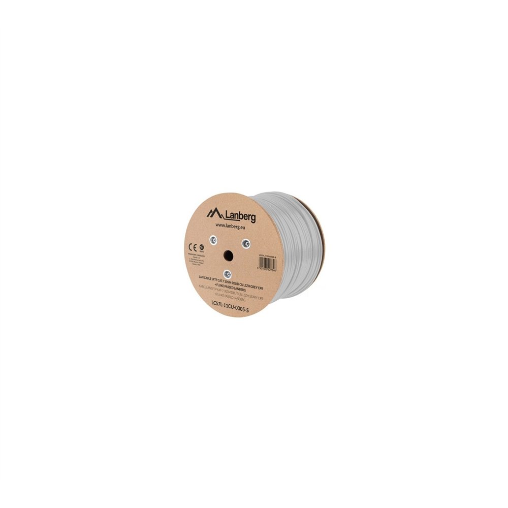 Lanberg lcs7l-11cu-0305-s cable de red blanco 305 m cat7 s/ftp (s-stp)