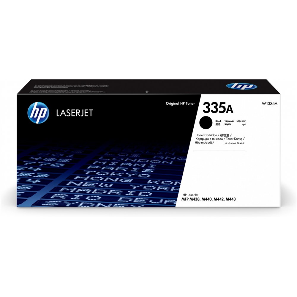 hp cartucho de tóner laserjet original 335a negro