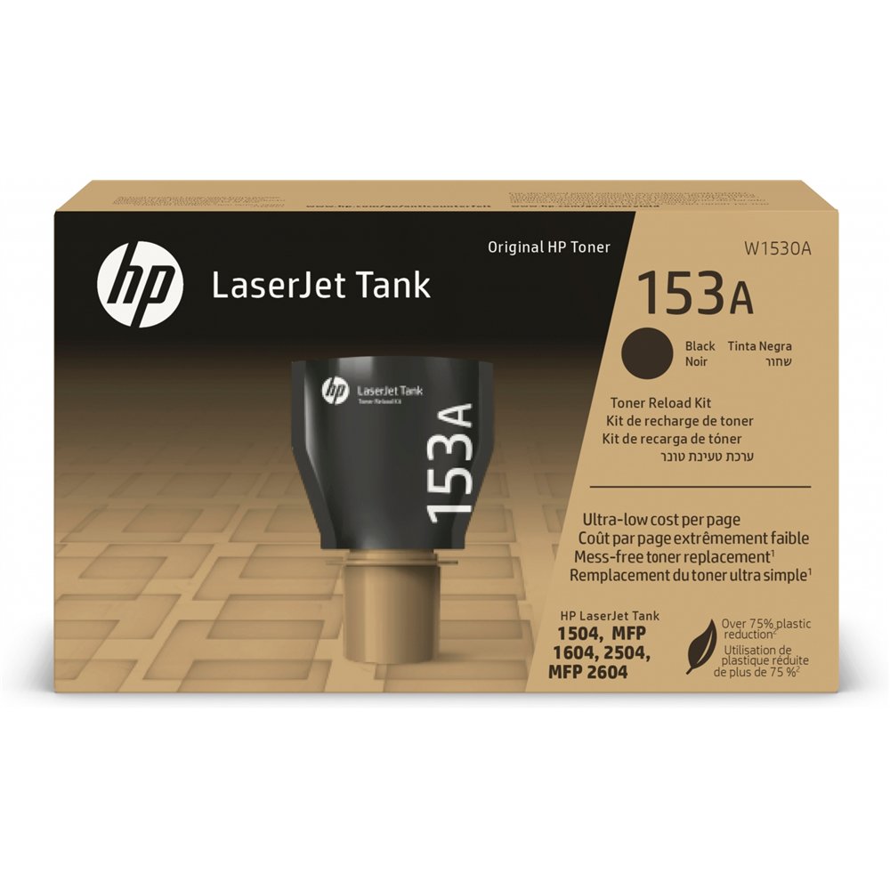 Hp kit de recarga de tã³ner original 153a laserjet tank negro