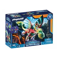 playmobil dragons 71083 figura de juguete para niños