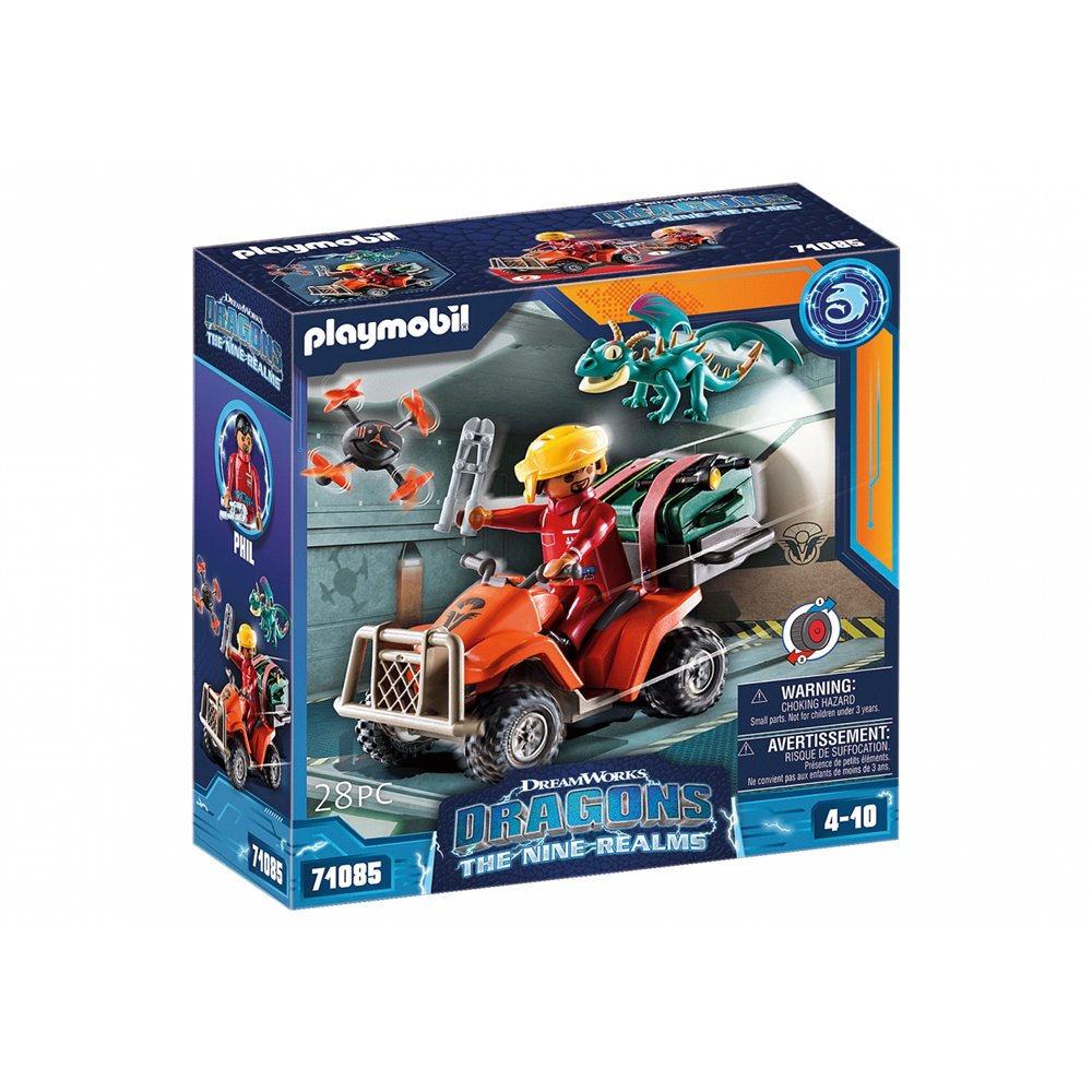 Playmobil dragons 71085 set de juguetes