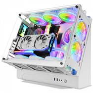 Mars gaming mcb blanco caja pc gaming atx xl ediciã³n custom premium estructura modular doble cã¡mara