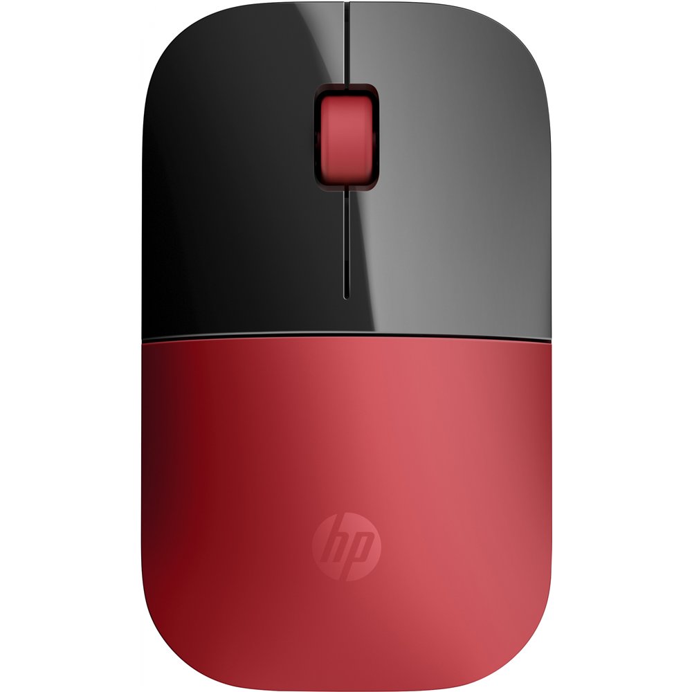 hp ratón inalámbrico rojo z3700