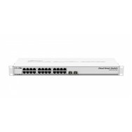 Mikrotik CSS326-24G-2SRM switch Gestionado Gigabit Ethernet (10/100/1000) EnergÍa sobre Ethernet (PoE) 1U Blanco