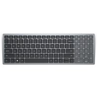 dell kb740 teclado rf wireless + bluetooth qwerty español gris, negro