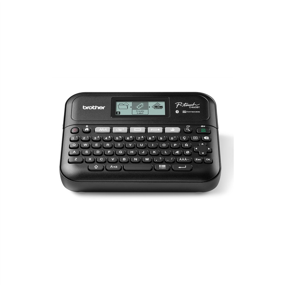 Brother pt-d460btvpur1 impresora de etiquetas transferencia tã©rmica 180 x 180 dpi inalã¡mbrico y alã¡mbrico