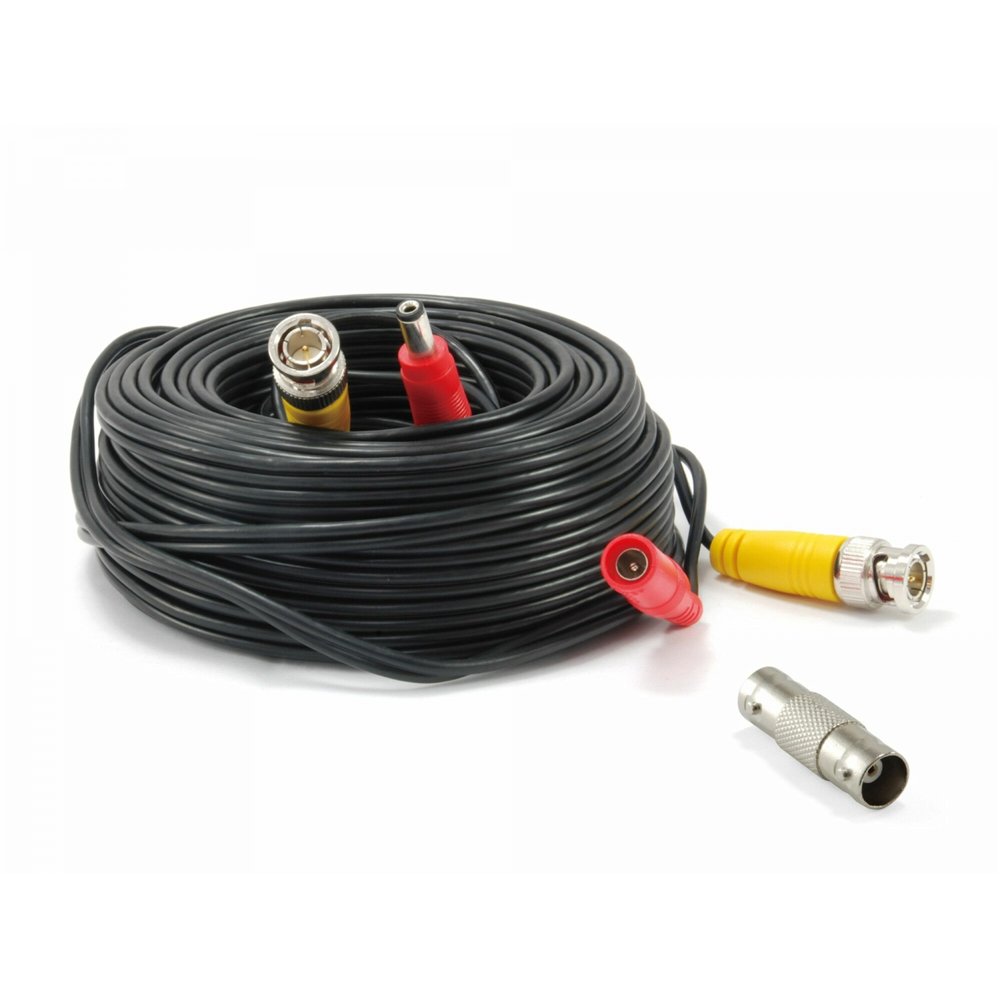 Levelone cas-5018 cable coaxial 18 m bnc cc negro