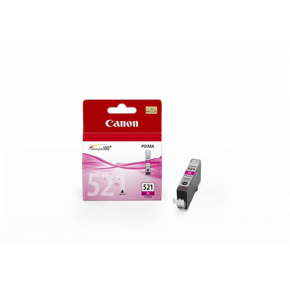 Canon cli-521 m cartucho de tinta 1 pieza(s) original magenta