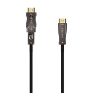 Aisens cable hdmi v2.1 aoc desmontable ultra alta velocidad / hec 8k@60hz 4k@120hz 4:4:4 48gbps, a/m-d/a/m, negro, 40m