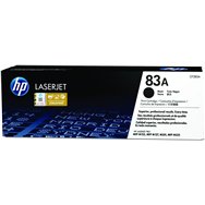 Hp cartucho de tóner original laserjet 83a negro