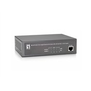 Levelone gep-0522 switch gigabit ethernet (10/100/1000) energãâ­a sobre ethernet (poe) gris