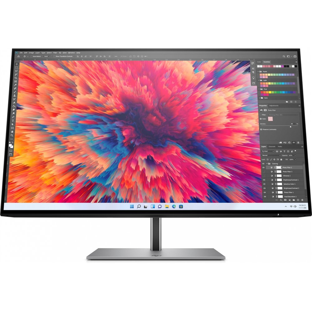 hp z24q g3 60,5 cm (23.8") 2560 x 1440 pixeles quad hd plata