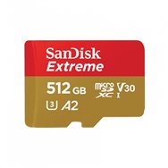 Sandisk extreme 512 gb microsdhc uhs-i clase 10