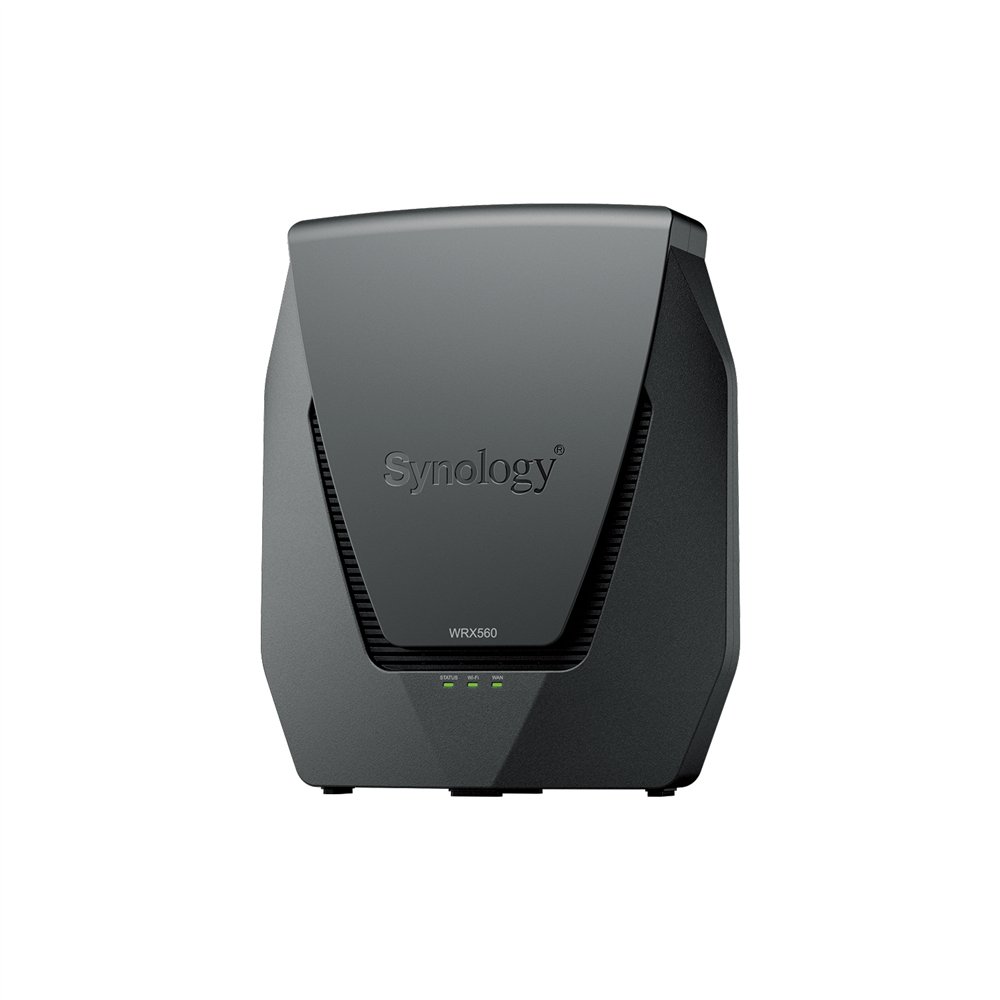 Synology wrx560 router inalã¡mbrico gigabit ethernet doble banda (2,4 ghz / 5 ghz) negro