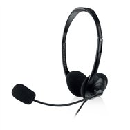 Ewent ew3568 auricular y casco auriculares alámbrico diadema llamadas/música usb tipo a negro