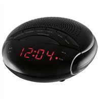 Nevir NVR-335DD radio Reloj Digital Negro