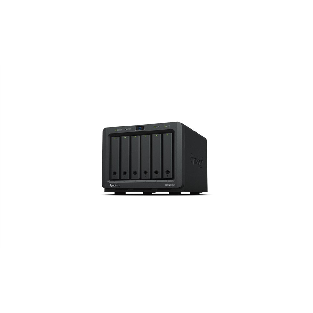 Synology diskstation ds620slim servidor de almacenamiento nas escritorio ethernet negro j3355