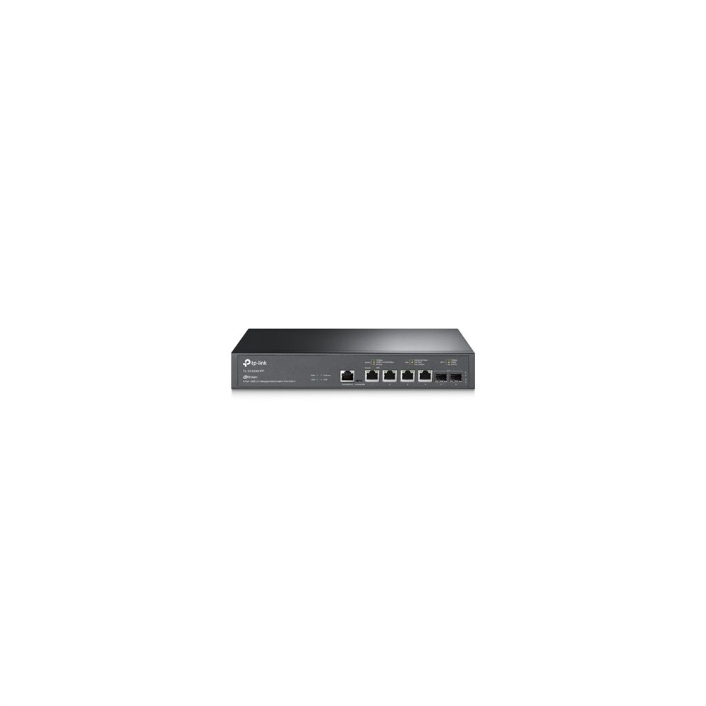 tp-link tl-sx3206hpp switch gestionado l2+ 10g ethernet (100/1000/10000) energí­a sobre ethernet (poe) negro