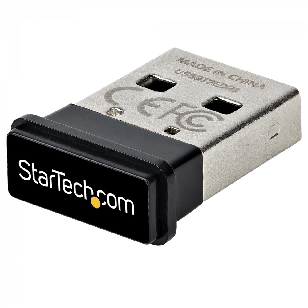 startech.com adaptador usb a bluetooth 5.0, dongle conversor para ordenador/portátil/teclado/ratón, convertidor bt 5.0 para auri