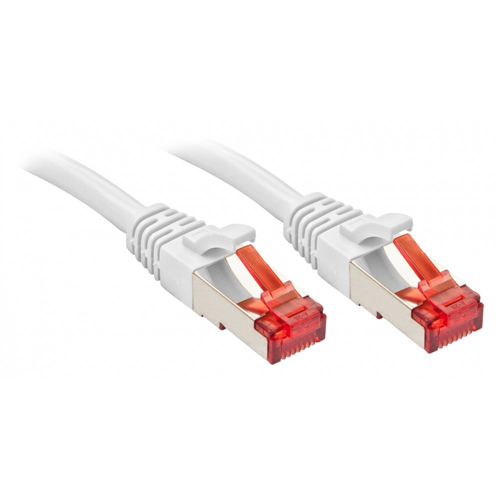 Lindy rj-45 cat6 s/ftp 1m cable de red blanco cat6 s/ftp (s-stp)