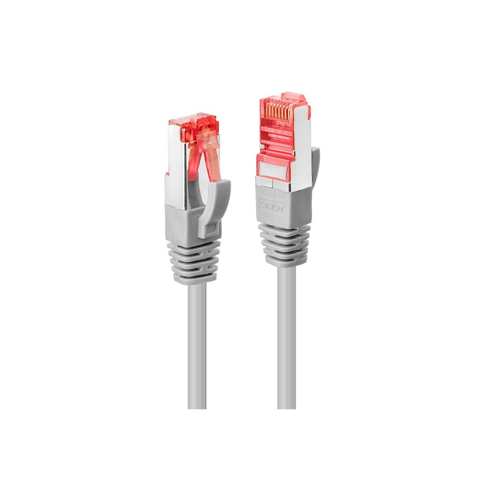 Lindy 47708 cable de red gris 10 m cat6 s/ftp (s-stp)