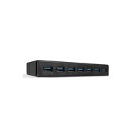 Lindy 43228 hub de interfaz usb 3.2 gen 1 (3.1 gen 1) type-a 5000 mbit/s negro