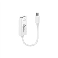 Lindy 41719 adaptador de cable de vídeo mini displayport hdmi blanco