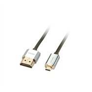Lindy 41681 cable hdmi 1 m hdmi tipo a (estã¡ndar) hdmi tipo d (micro) negro