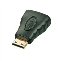 lindy 41207 cambiador de género para cable hdmi negro