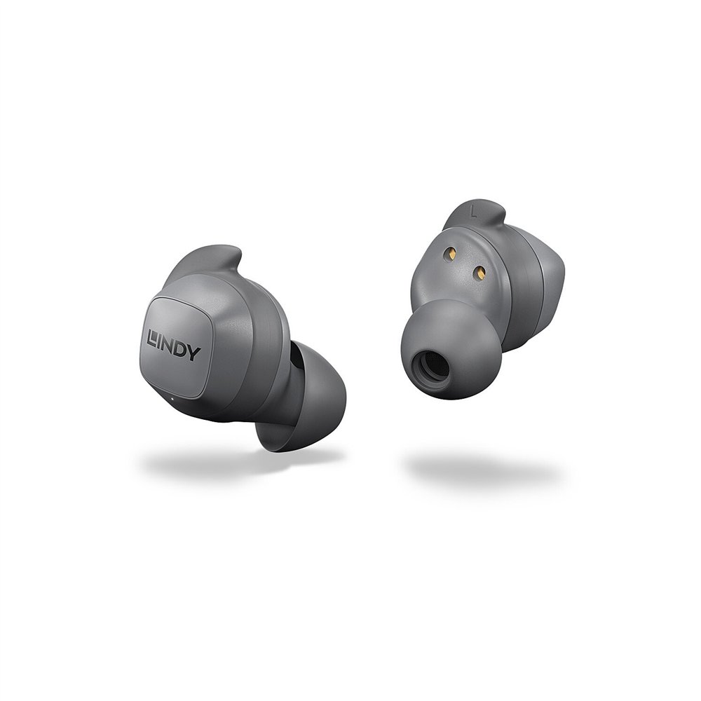 Lindy le400w auriculares true wireless stereo (tws) dentro de oãâ­do coche bluetooth gris