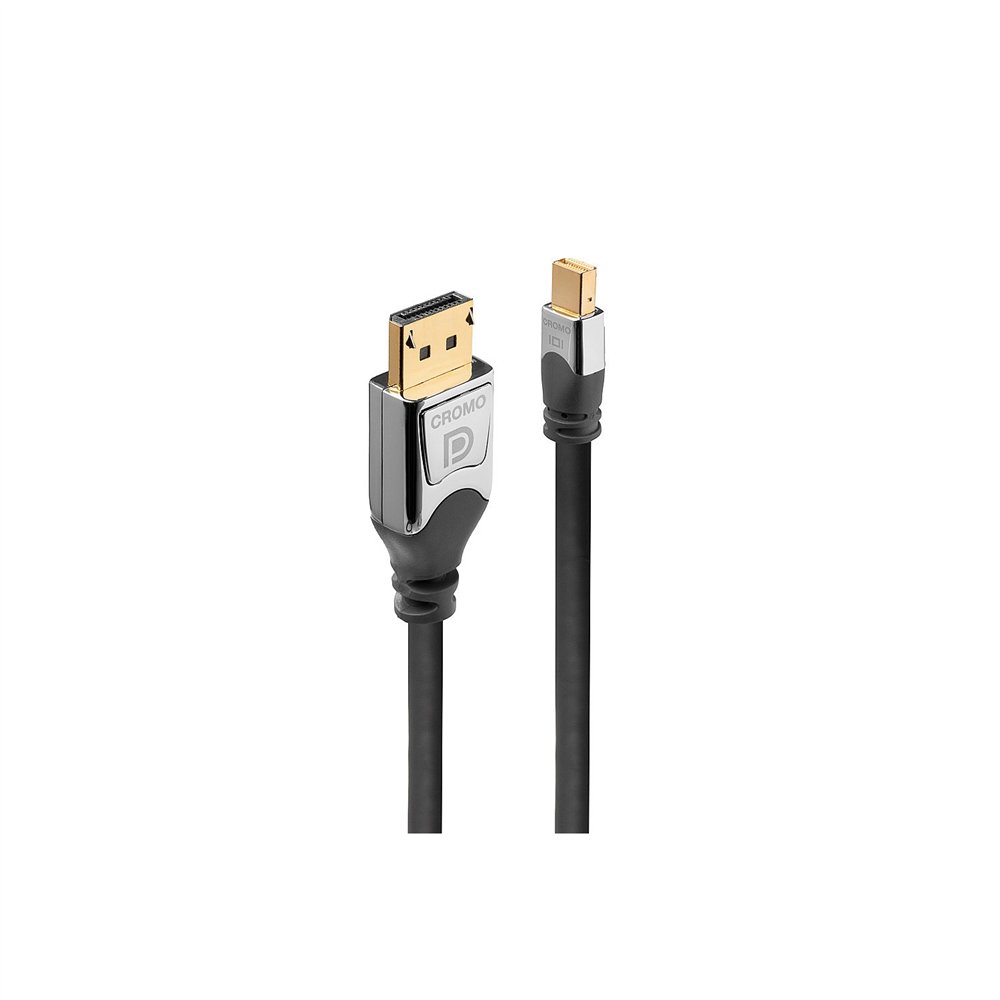Lindy 36310 cable displayport 0,5 m mini displayport gris