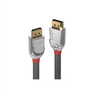 Lindy 36303 cable displayport 3 m cromo, gris