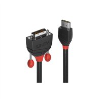 Lindy 36274 adaptador de cable de vídeo 5 m hdmi tipo a (estándar) dvi-d negro