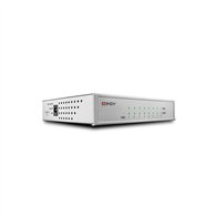 Lindy 25045 switch gestionado gigabit ethernet (10/100/1000) energãâ­a sobre ethernet (poe) plata