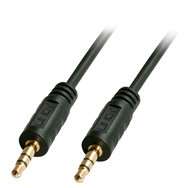 Lindy 35644 cable de audio 5 m 3,5mm negro