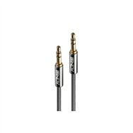 Lindy 35324 cable de audio 5 m 3,5mm antracita