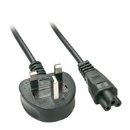 Lindy 30409 cable de transmisiã³n negro 2 m c5 acoplador