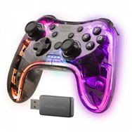mars gaming mgp-24 gamepad inalámbrico 2.4gpro neon rgb vibración háptica dual joysticks analógicos mando para pc ps3 ps4 ps5 xb