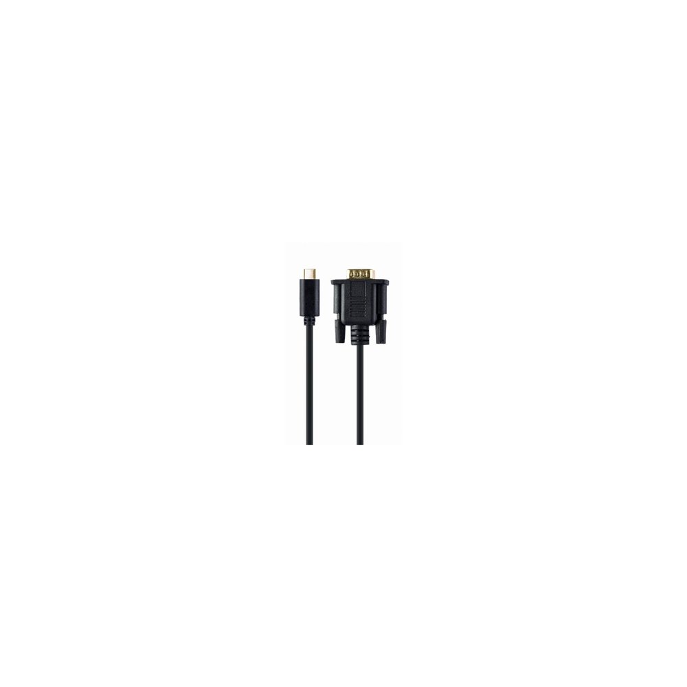 Gembird a-cm-vgam-01 adaptador gráfico usb 1920 x 1080 pixeles negro