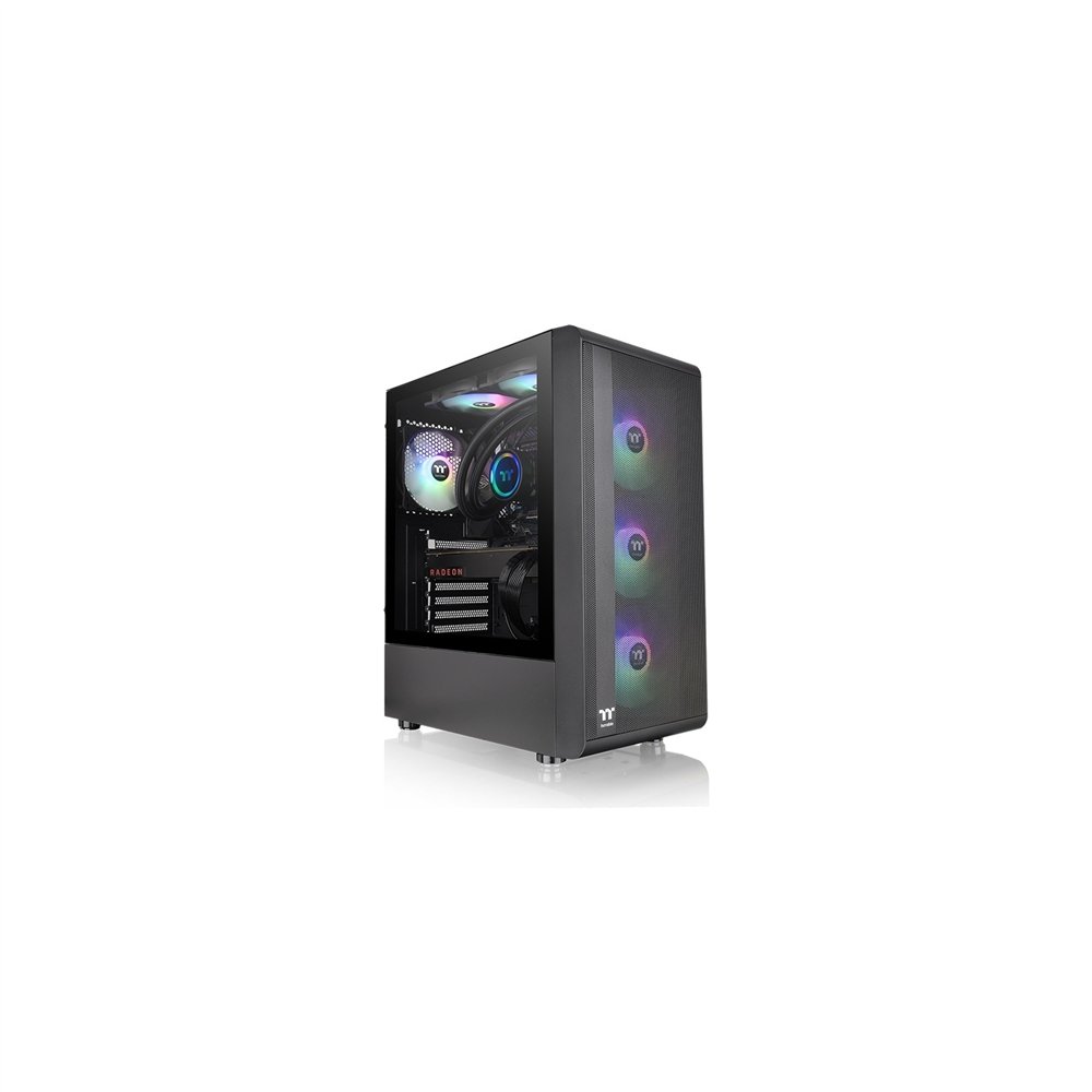 Thermaltake s200 tg argb midi tower negro