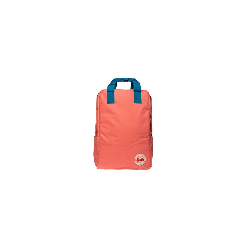 Mochila para portã¡til hasta 16 pulgadas smile penny con salida para auriculares color coral