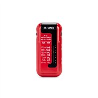 Aiwa r-22rd radio personal analã³gica rojo