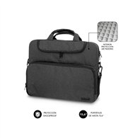 SUBBLIM MaletÍn Ordenador Air Padding Laptop bag 156 Gris Oscuro
