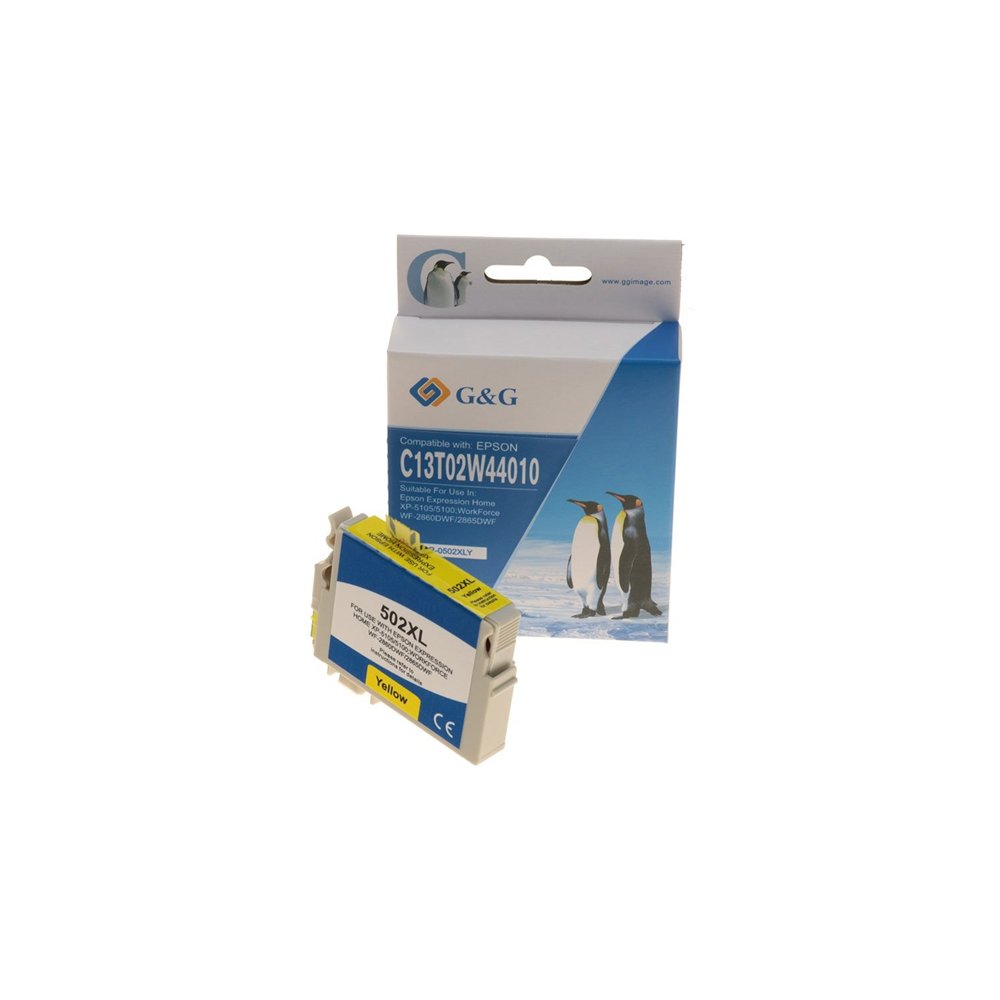 G&g np-r-0502xly cartucho de tinta 1 pieza(s) compatible alto rendimiento (xl) amarillo