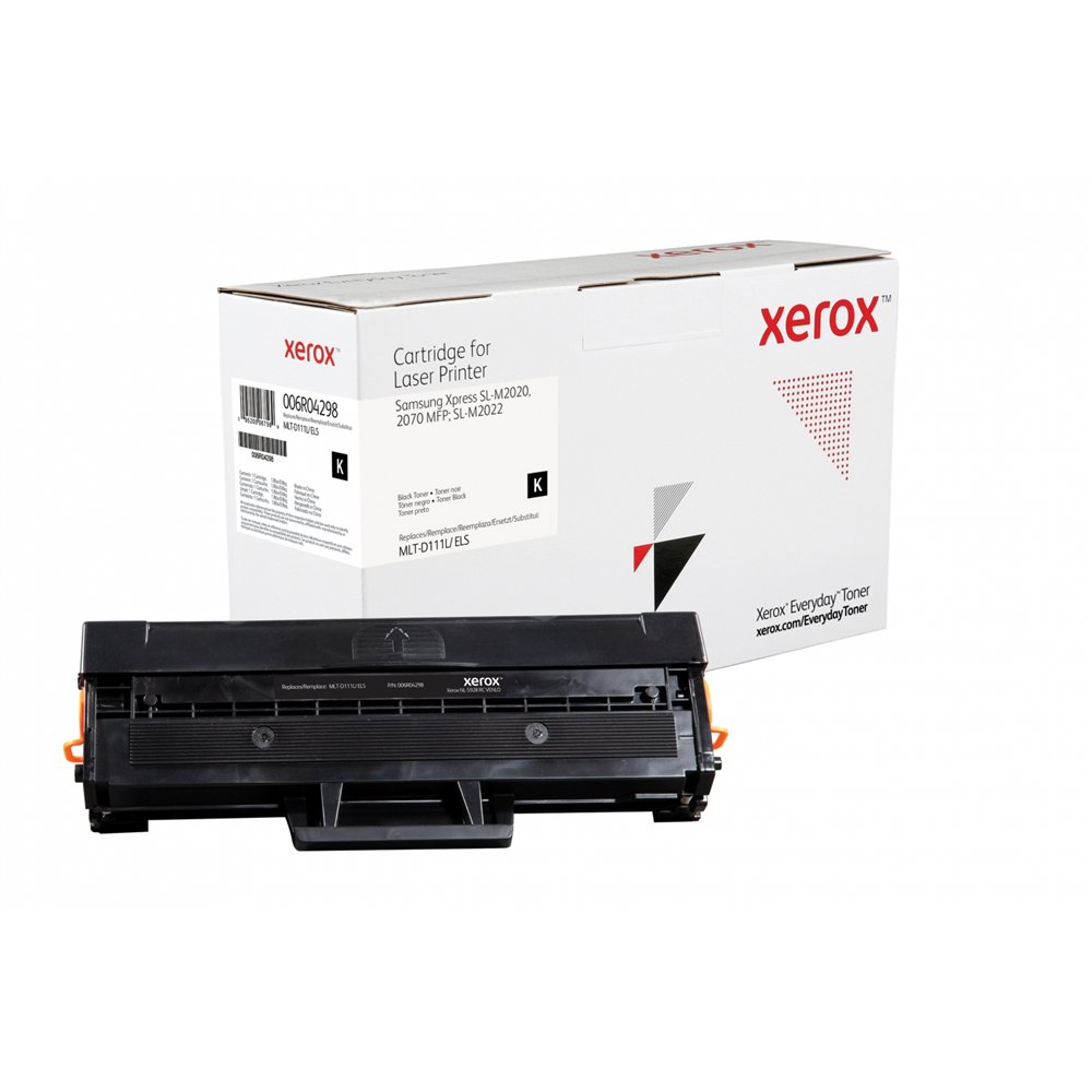 everyday tóner negro compatible con samsung mlt-d111l, alto rendimiento