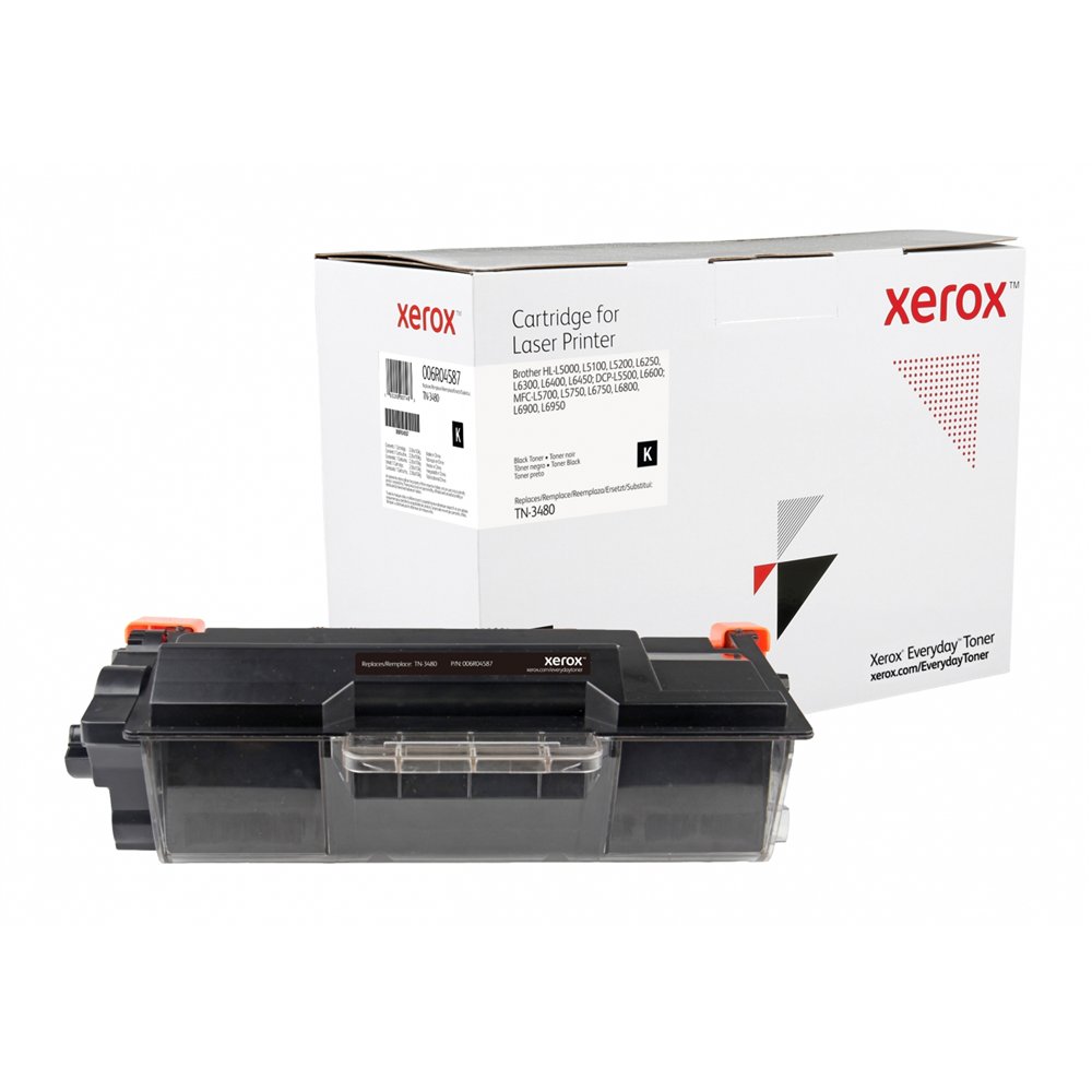 Everyday tóner mono compatible con brother tn-3480, rendimiento estándar